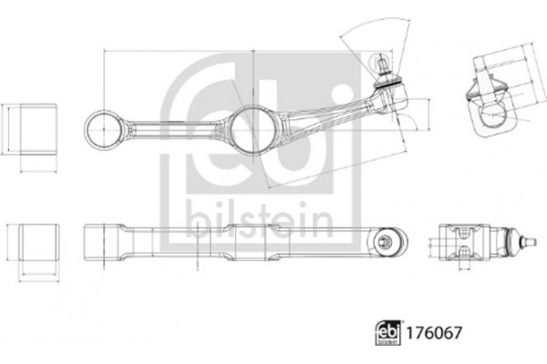 Febi Bilstein Ψαλίδι, Ανάρτηση Τροχών - 176067