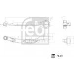 Febi Bilstein Ψαλίδι, Ανάρτηση Τροχών - 176371