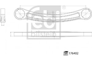 Febi Bilstein Ψαλίδι, Ανάρτηση Τροχών - 176402