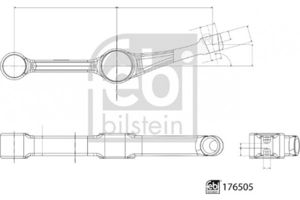 Febi Bilstein Ψαλίδι, Ανάρτηση Τροχών - 176505