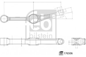Febi Bilstein Ψαλίδι, Ανάρτηση Τροχών - 176506