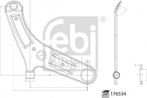 Febi Bilstein Ψαλίδι, Ανάρτηση Τροχών - 176534