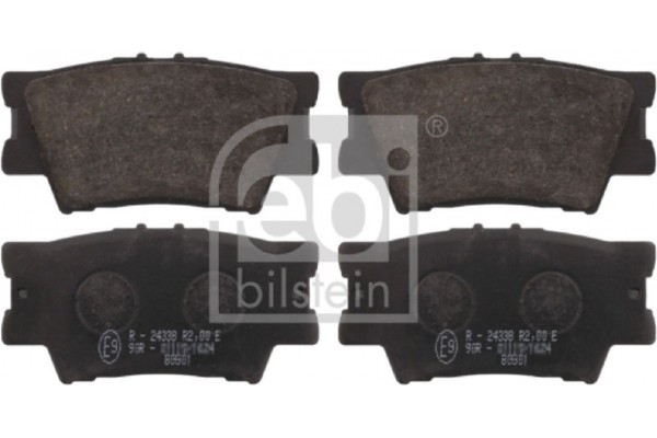 Febi Bilstein Σετ τακάκια, Δισκόφρενα - 16651