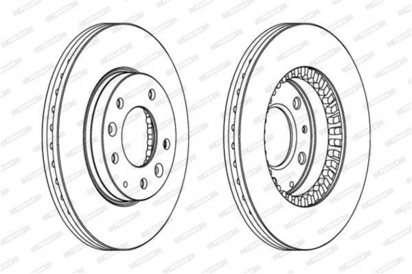 FERODO PREMIER DDF1278C Δισκόπλακα