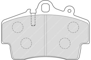 Ferodo FDB1307  Σετ Τακακια Μπροστα BOXSTER-986