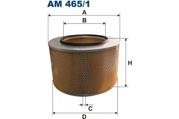 Filtron Φίλτρο Αέρα - Am 465/1