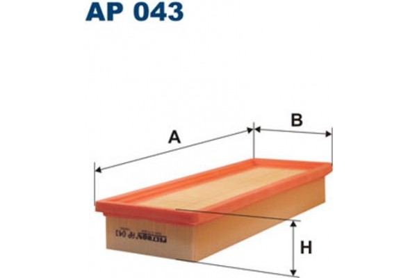 Filtron Φίλτρο Αέρα - Ap 043