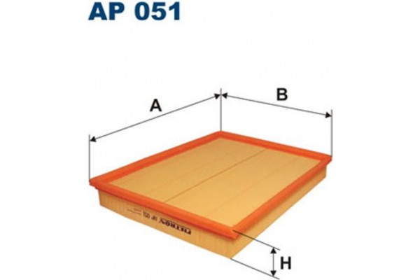 Filtron Φίλτρο Αέρα - Ap 051