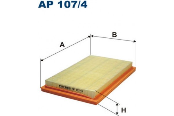 Filtron Φίλτρο Αέρα - Ap 107/4