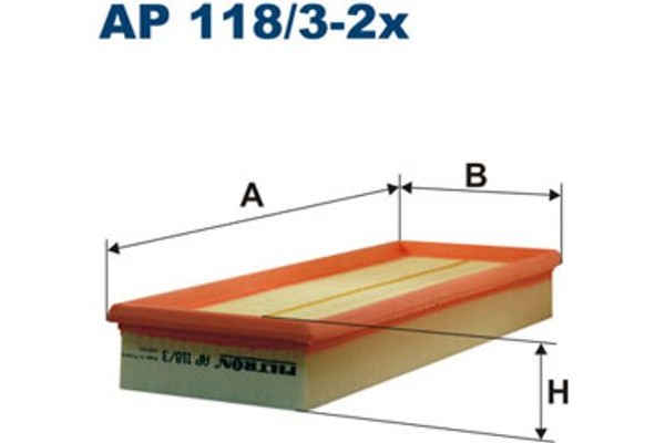 Filtron Φίλτρο Αέρα - Ap 118/3-2x