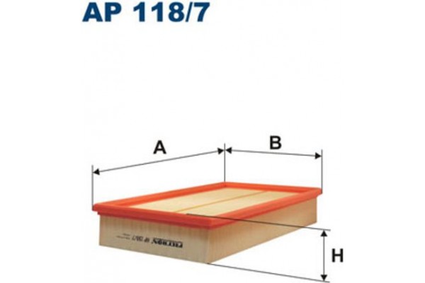 Filtron Φίλτρο Αέρα - Ap 118/7