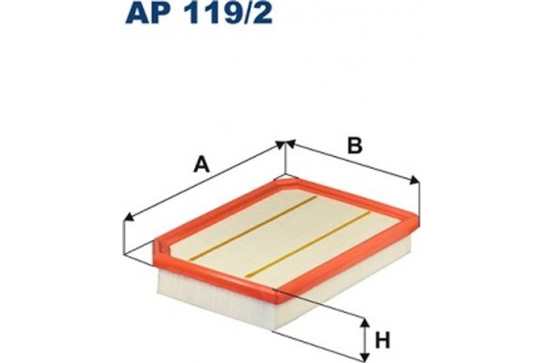 Filtron Φίλτρο Αέρα - Ap 119/2