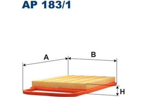 Filtron Φίλτρο Αέρα - Ap 183/1