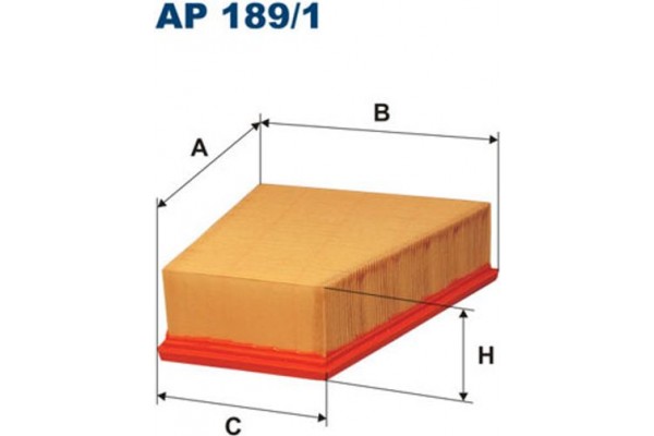 Filtron Φίλτρο Αέρα - Ap 189/1