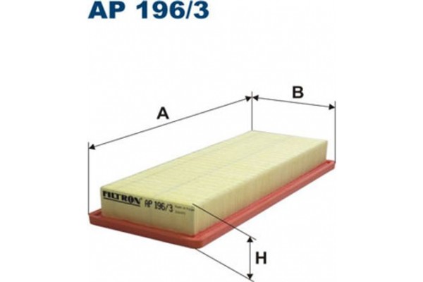 Filtron Φίλτρο Αέρα - Ap 196/3