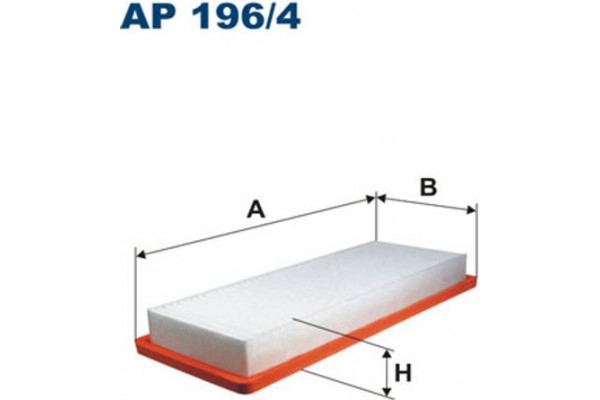 Filtron Φίλτρο Αέρα - Ap 196/4