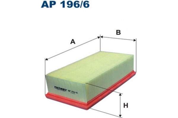 Filtron Φίλτρο Αέρα - Ap 196/6