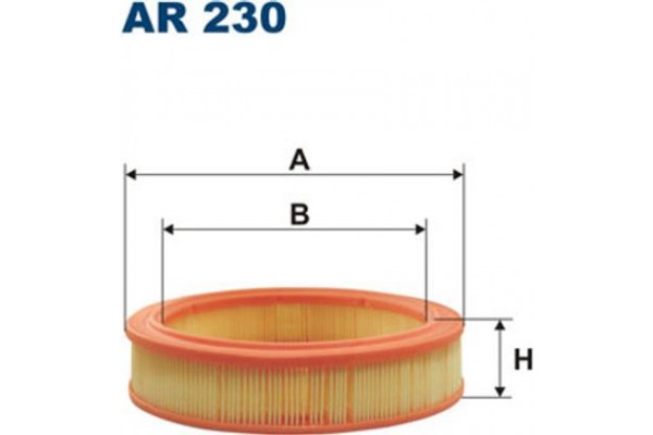 Filtron Φίλτρο Αέρα - Ar 230