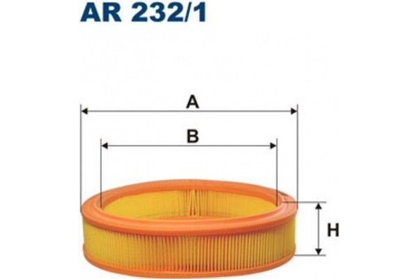 Filtron Φίλτρο Αέρα - Ar 232/1