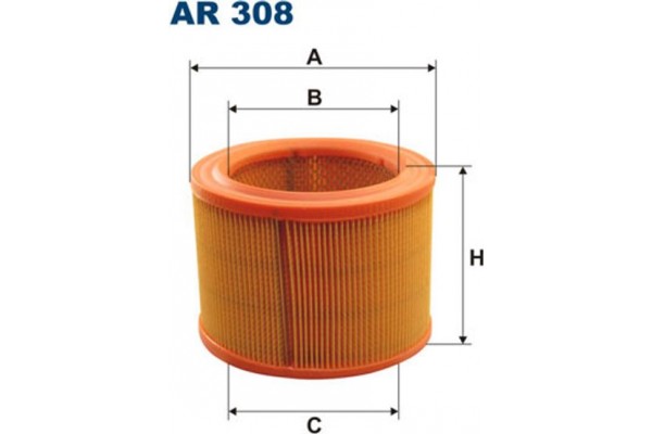 Filtron Φίλτρο Αέρα - Ar 308