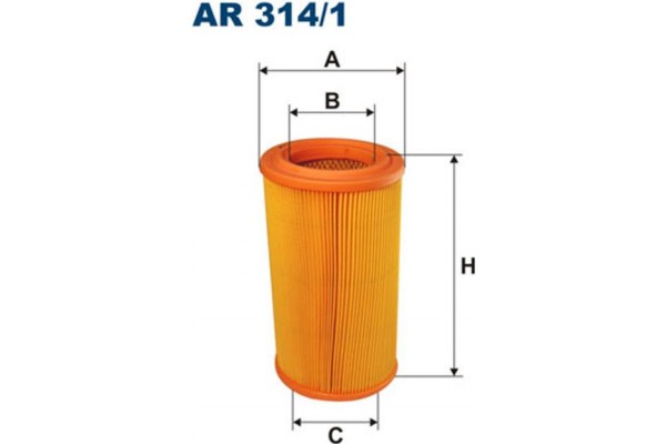 Filtron Φίλτρο Αέρα - Ar 314/1