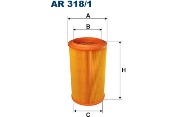 Filtron Φίλτρο Αέρα - Ar 318/1