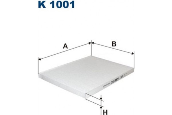 Filtron Φίλτρο, Αέρας Εσωτερικού Χώρου - K 1001