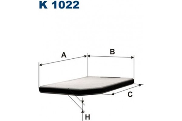 Filtron Φίλτρο, Αέρας Εσωτερικού Χώρου - K 1022