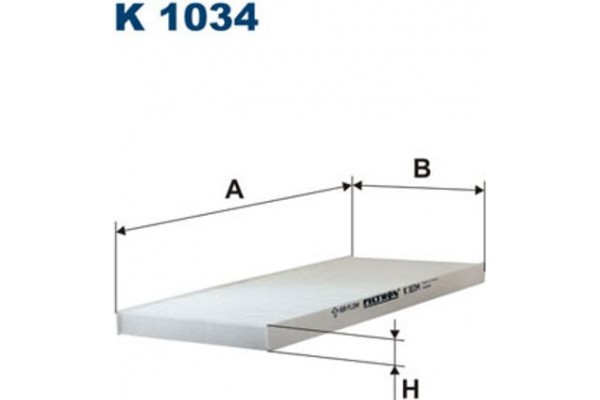 Filtron Φίλτρο, Αέρας Εσωτερικού Χώρου - K 1034