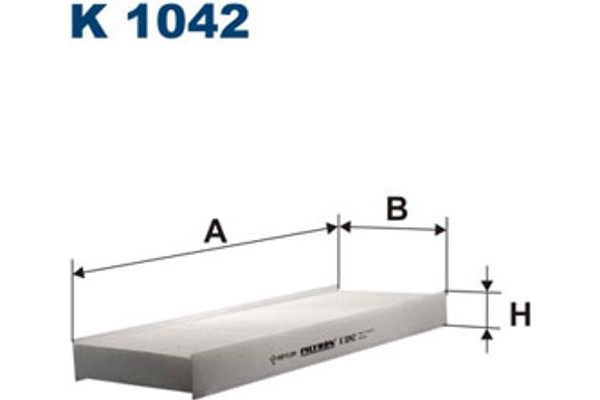 Filtron Φίλτρο, Αέρας Εσωτερικού Χώρου - K 1042