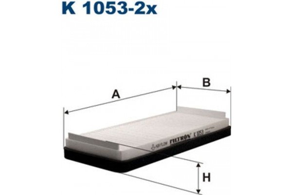 Filtron Φίλτρο, Αέρας Εσωτερικού Χώρου - K 1053-2x