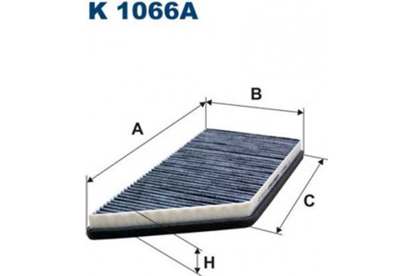 Filtron Φίλτρο, Αέρας Εσωτερικού Χώρου - K 1066A