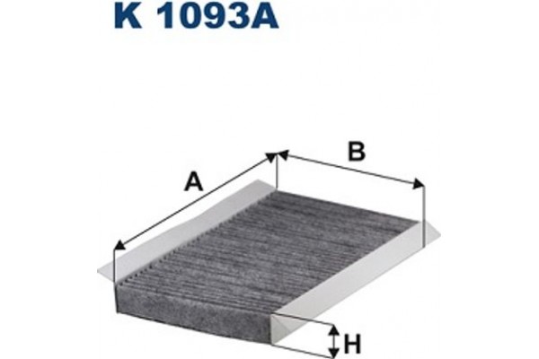 Filtron Φίλτρο, Αέρας Εσωτερικού Χώρου - K 1093A