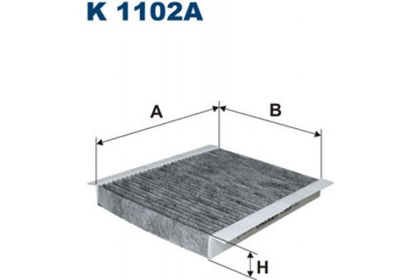 Filtron Φίλτρο, Αέρας Εσωτερικού Χώρου - K 1102A