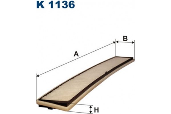 Filtron Φίλτρο, Αέρας Εσωτερικού Χώρου - K 1136