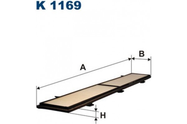 Filtron Φίλτρο, Αέρας Εσωτερικού Χώρου - K 1169