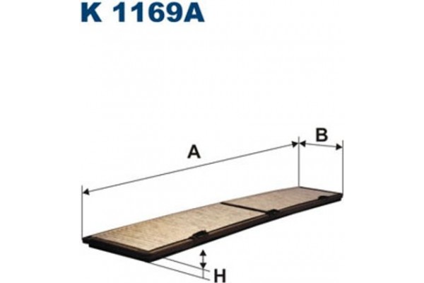 Filtron Φίλτρο, Αέρας Εσωτερικού Χώρου - K 1169A