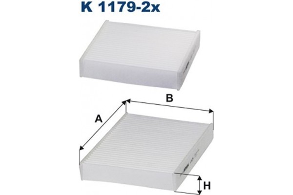 Filtron Φίλτρο, Αέρας Εσωτερικού Χώρου - K 1179-2x