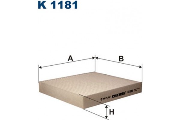 Filtron Φίλτρο, Αέρας Εσωτερικού Χώρου - K 1181