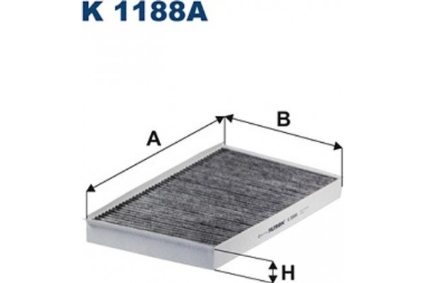 Filtron Φίλτρο, Αέρας Εσωτερικού Χώρου - K 1188A