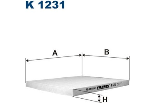 Filtron Φίλτρο, Αέρας Εσωτερικού Χώρου - K 1231