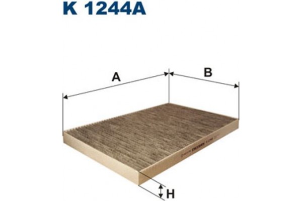 Filtron Φίλτρο, Αέρας Εσωτερικού Χώρου - K 1244A