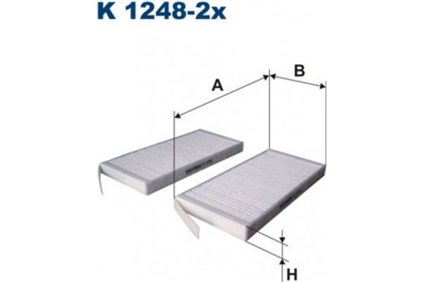 Filtron Φίλτρο, Αέρας Εσωτερικού Χώρου - K 1248-2x