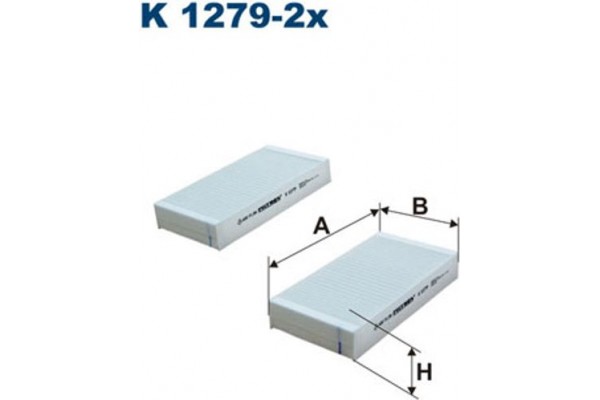 Filtron Φίλτρο, Αέρας Εσωτερικού Χώρου - K 1279-2x