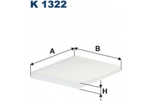 Filtron Φίλτρο, Αέρας Εσωτερικού Χώρου - K 1322