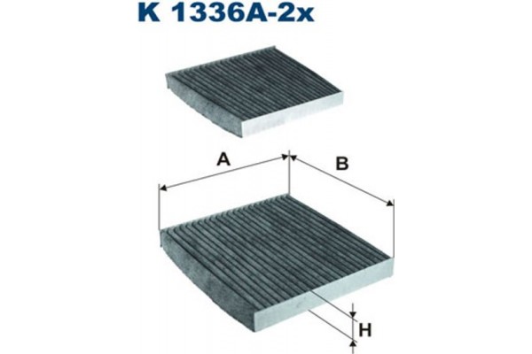 Filtron Φίλτρο, Αέρας Εσωτερικού Χώρου - K 1336A-2x