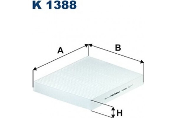 Filtron Φίλτρο, Αέρας Εσωτερικού Χώρου - K 1388