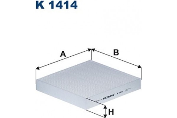 Filtron Φίλτρο, Αέρας Εσωτερικού Χώρου - K 1414