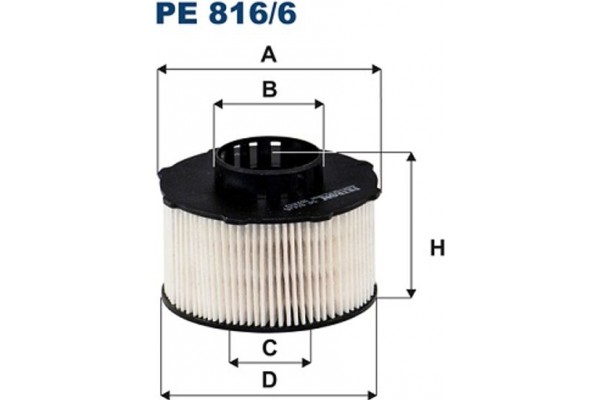 Filtron Φίλτρο Καυσίμου - Pe 816/6