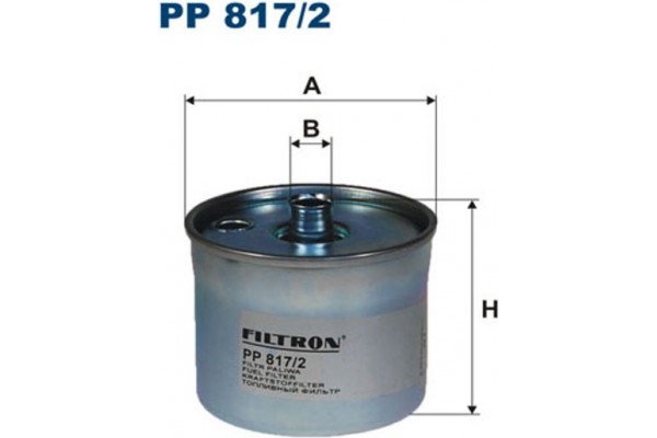 Filtron Φίλτρο Καυσίμου - Pp 817/2